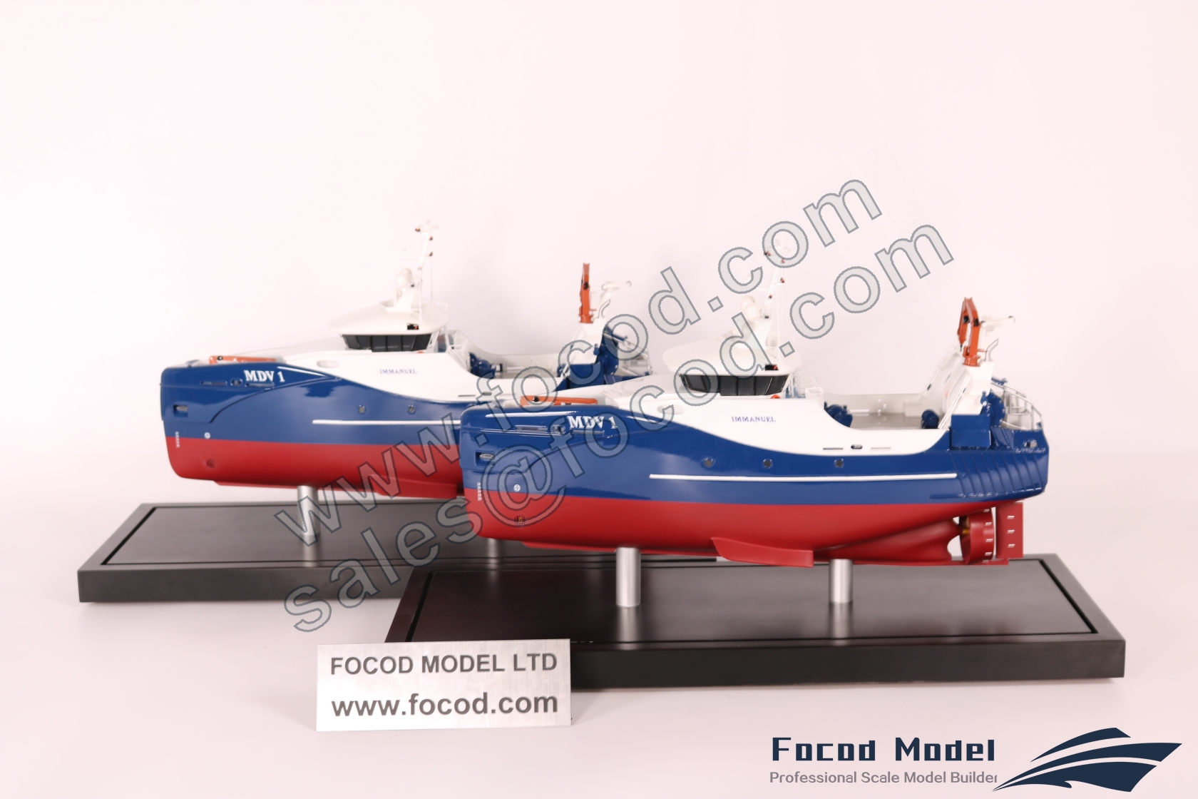 customized model of 30m fishing boat-trawler